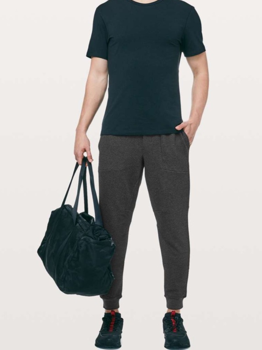 Lululemon At Ease Jogger Heathered Black Size XS